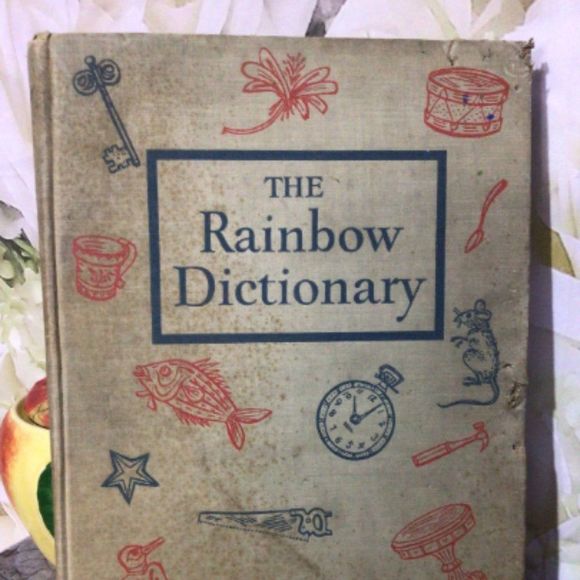 1947 “The Rainbow Dictionary “ By Wendell W. Wright World Publishing Hardback - Picture 1 of 9